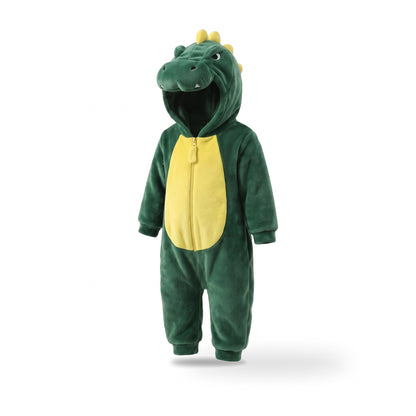 Dino costume pajamas kids put on without a fight